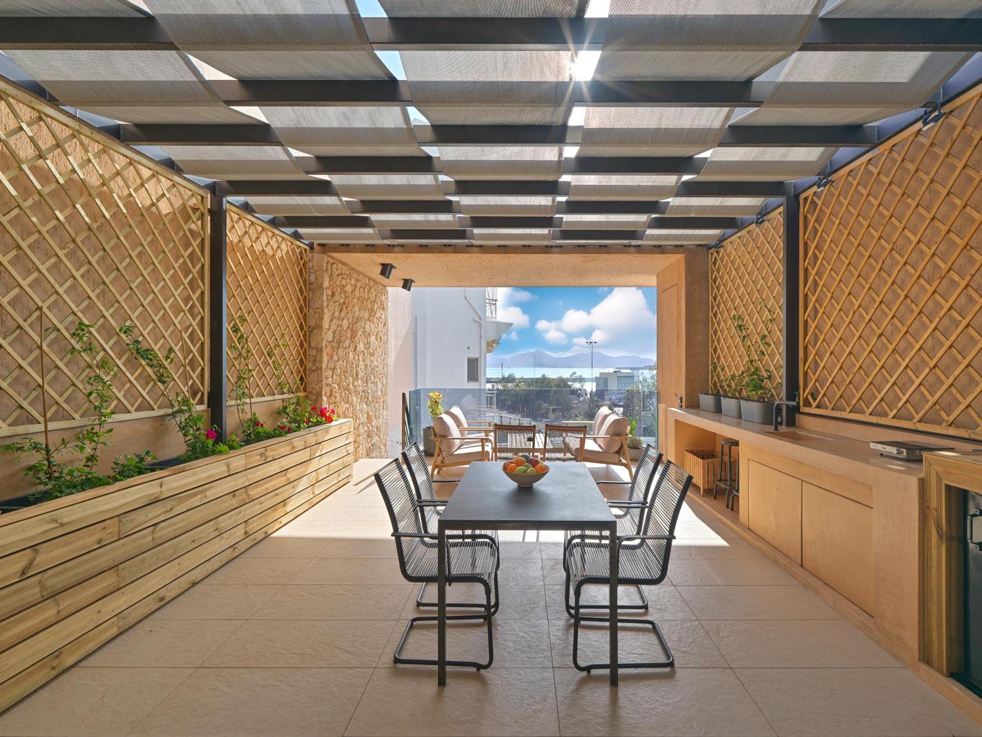 Sea View Garden Suites Piraeus Bagian luar foto